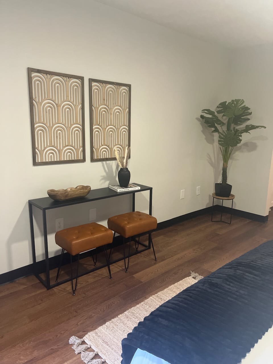 the living room of Midtown Village room